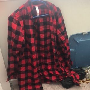 Buffalo check nightgown flannel